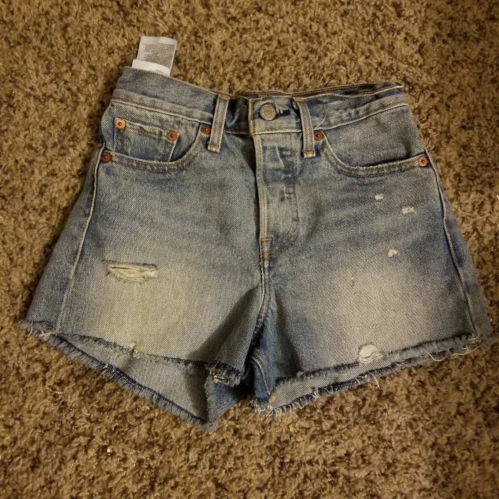 Levi's denim shorts